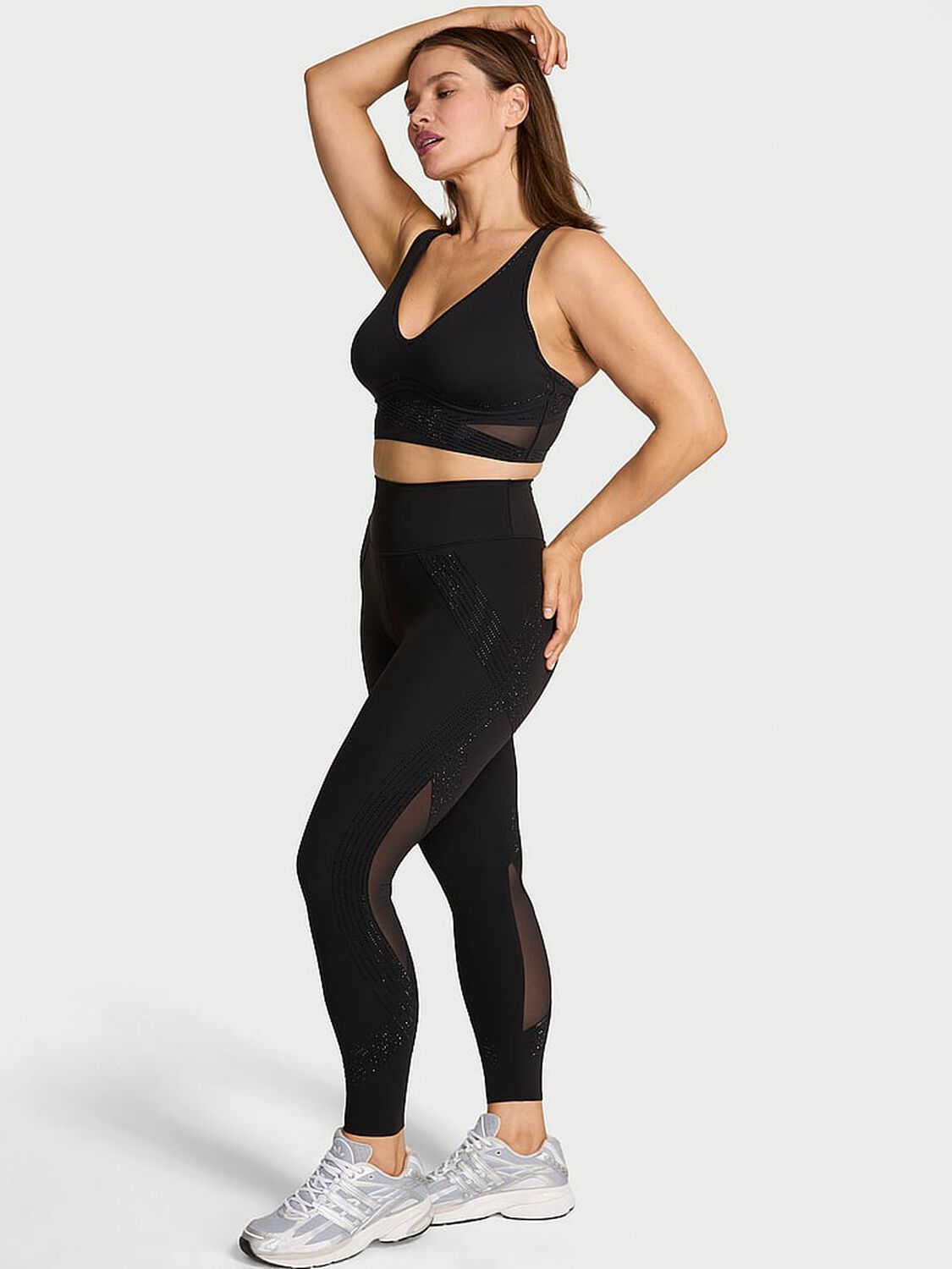 vs Vsx VSX Elevate&trade; Diamant&eacute; Flex Contours Legging Black Diamant&eacute; 1 of 3 