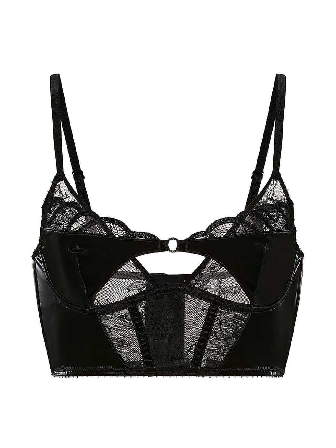 vs Very Sexy Sex-Ray Embroidery Bra Top Sexray Black 3 of 4 