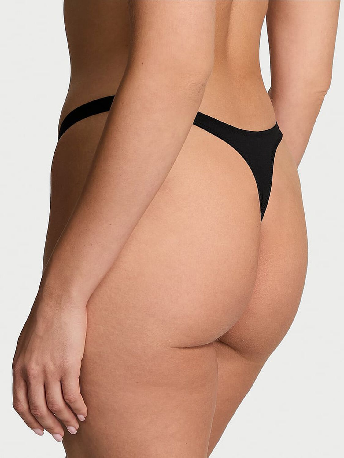 vs Very Sexy Starstruck Shine High-Leg Thong Panty Black 2 of 4 