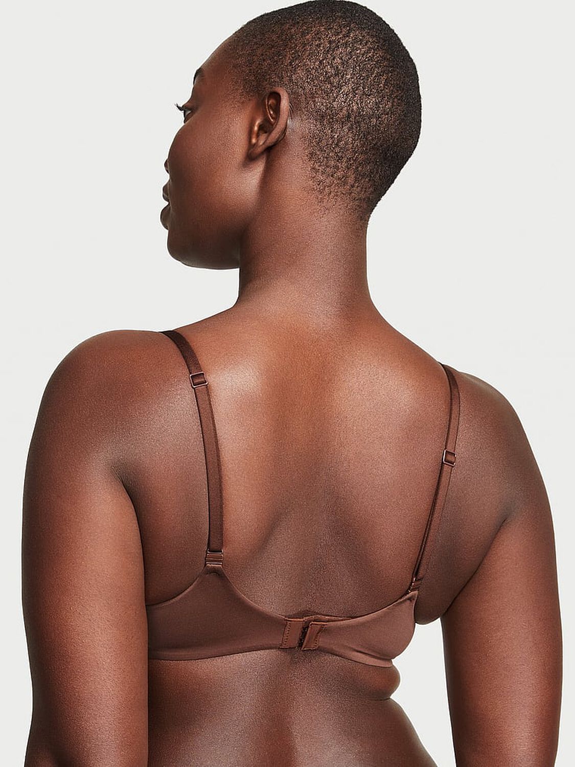 vs Body By Victoria Lightly Lined Smooth Demi Bra Ganache 2 of 3 