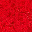 Twinkle Strap Lace Brazilian Panty, Bright Vermillion, swatch