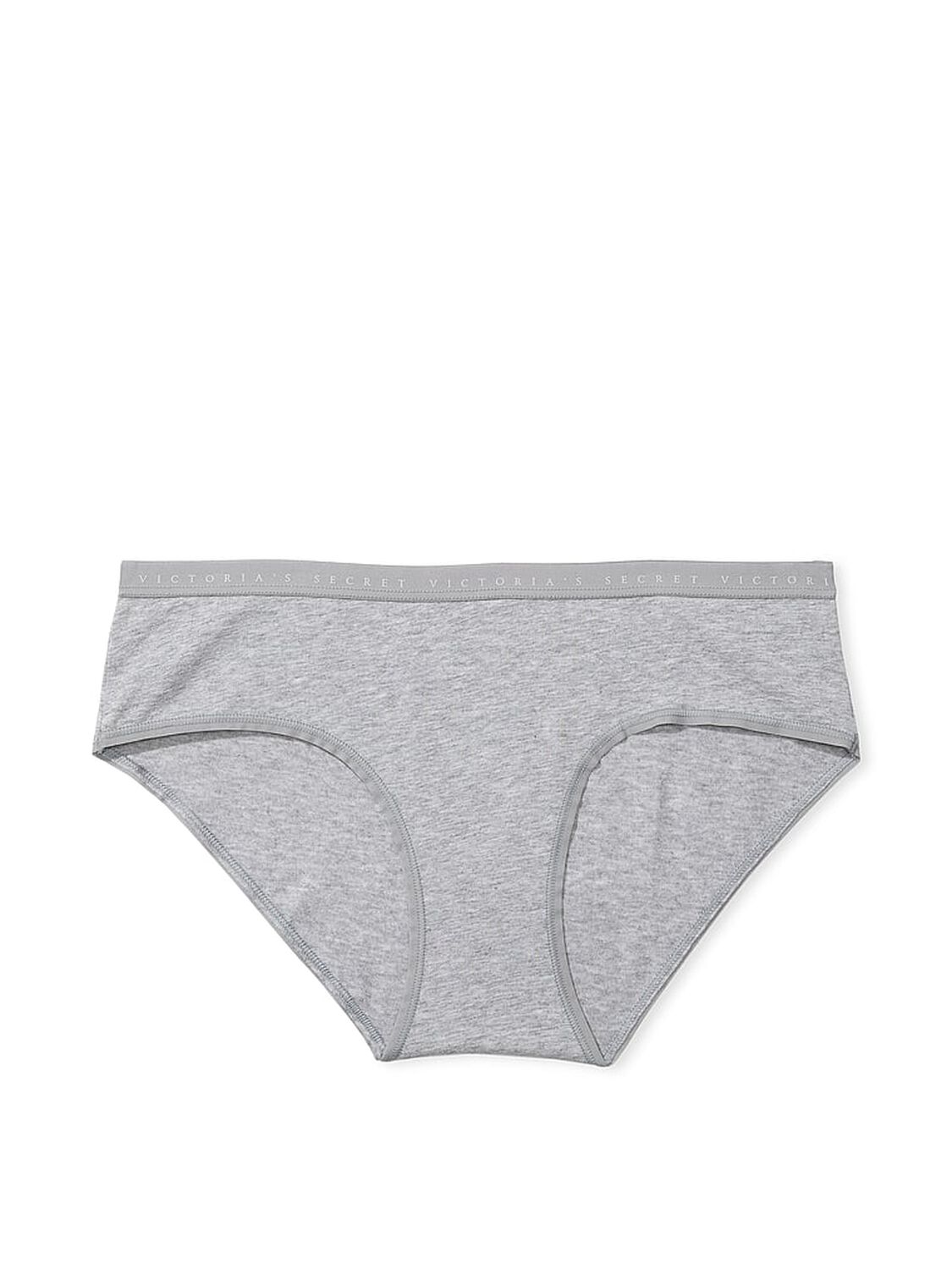 vs Victoria's Secret Stretch Cotton Hiphugger Panty Medium Heather Grey 3 of 3 