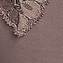 Lace-Trim Thong Panty, Titanium Grey, swatch