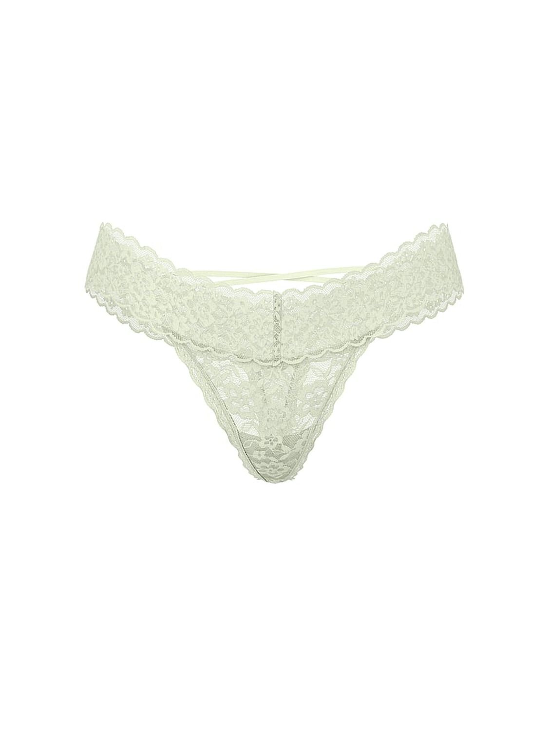 vs The Lacie Lace Strappy-Back Thong Panty Mint Crush 3 of 3 