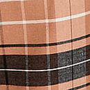 Modal-Cotton Pajama Pants, Toffee/Coconut White Bold Plaid, swatch