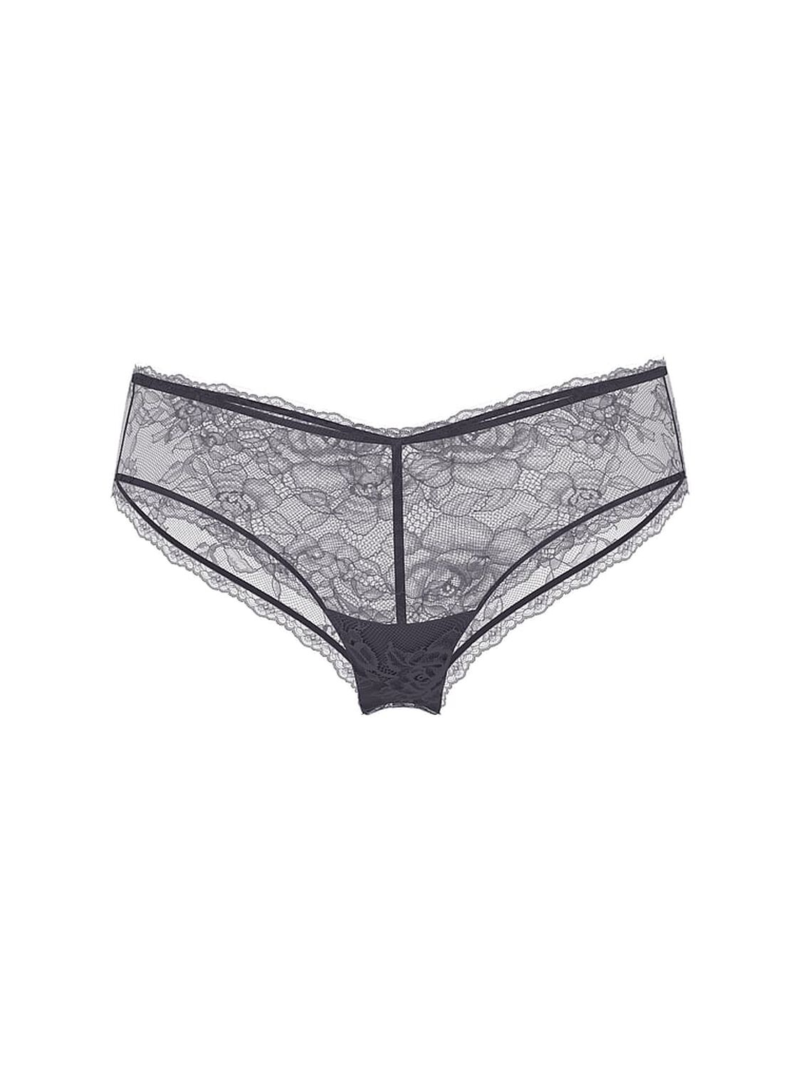 vs Very Sexy Rose Lace High-Leg Cheeky Panty Tornado 1 of 3 