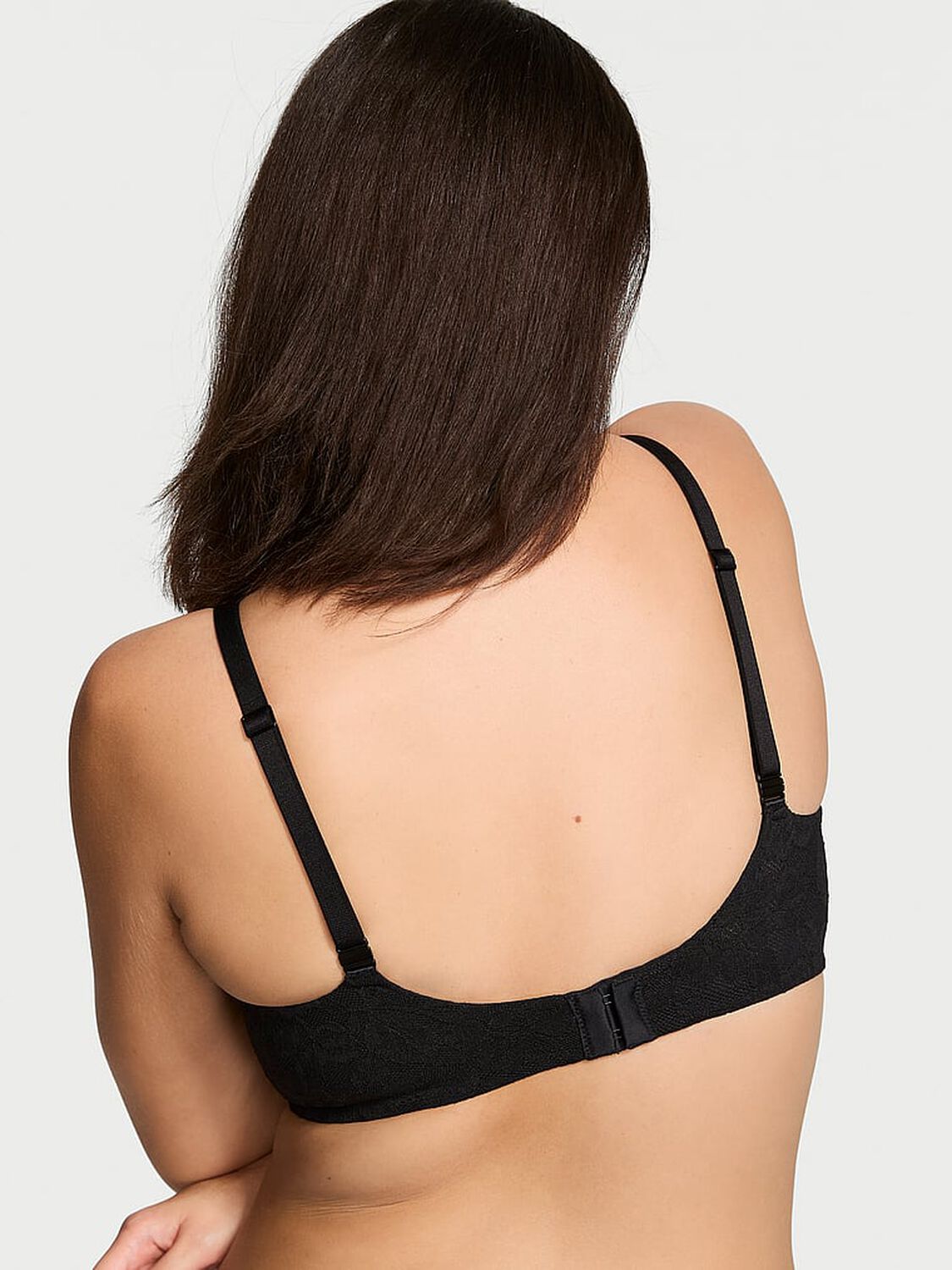 vs Body By Victoria Invisible Lift Full-Coverage Minimizer Bra Black 2 of 5 
