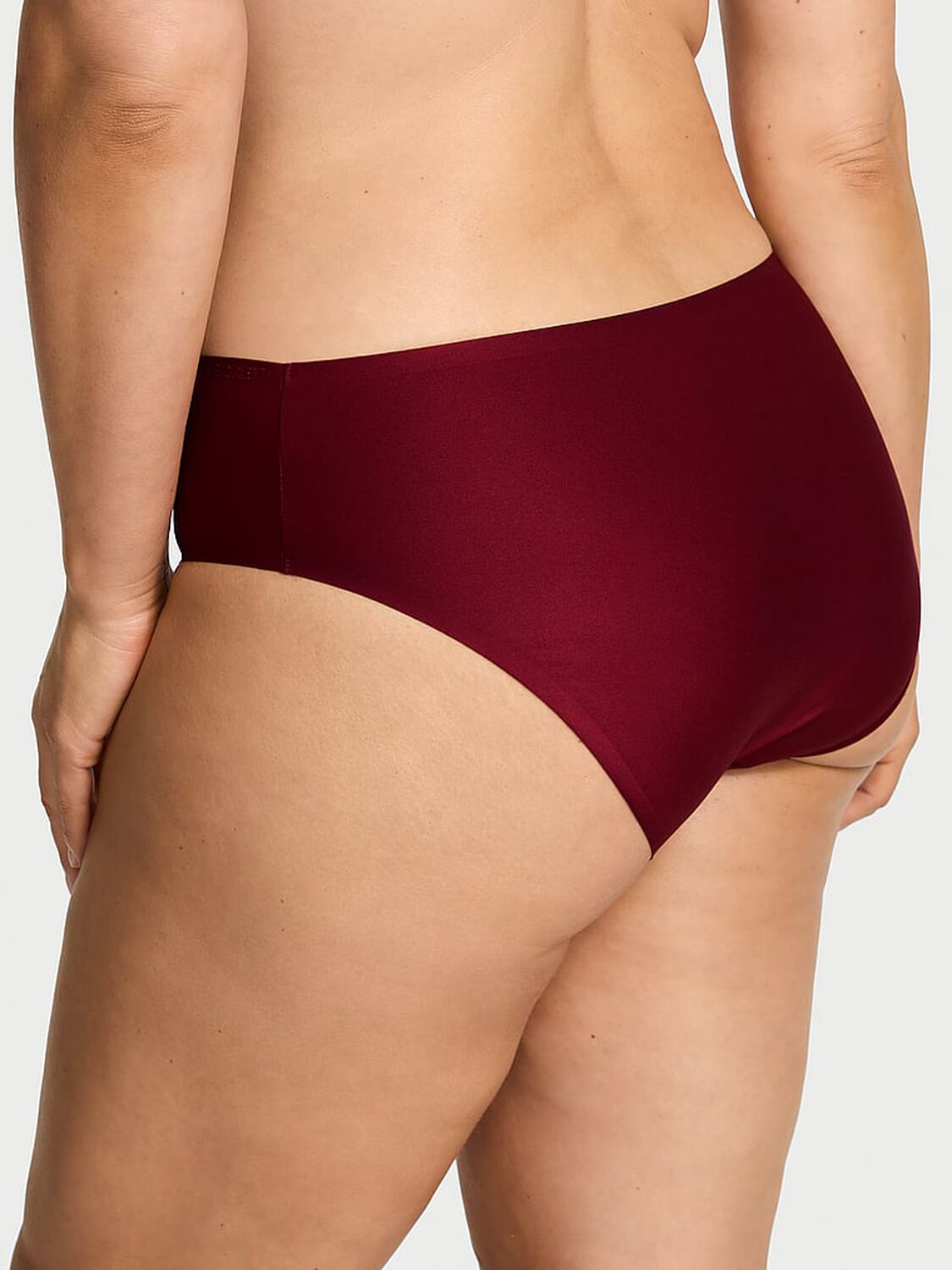 vs Body By Victoria Body by Victoria Flex Mid-Rise Bikini Panty Sangria Red 2 of 2 