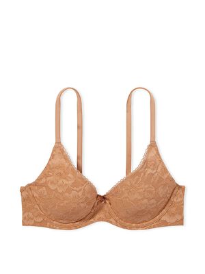 Invisible Lift Unlined Lace Demi Bra