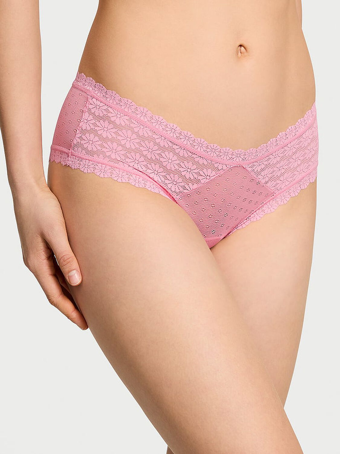 vs The Lacie Daisy Lace Cheeky Panty Pink Hope 2 of 3 
