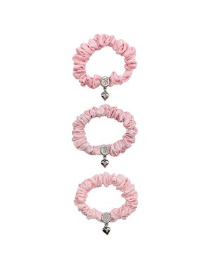 3-Pack Heritage Stripe Skinny Charm Scrunchie Set