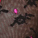 Cherry Pop Embroidery Strappy Teddy, Black Cherry Pop, swatch