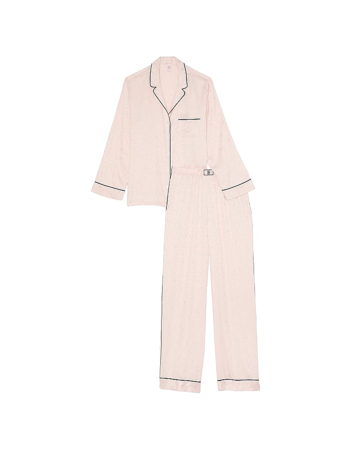 vs Victoria's Secret Glazed Satin Dew Drop Long Pajama Set 3 of 4 