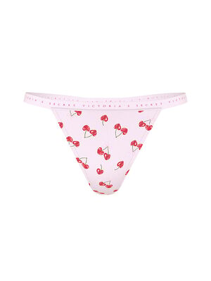 Stretch Cotton V-String Panty