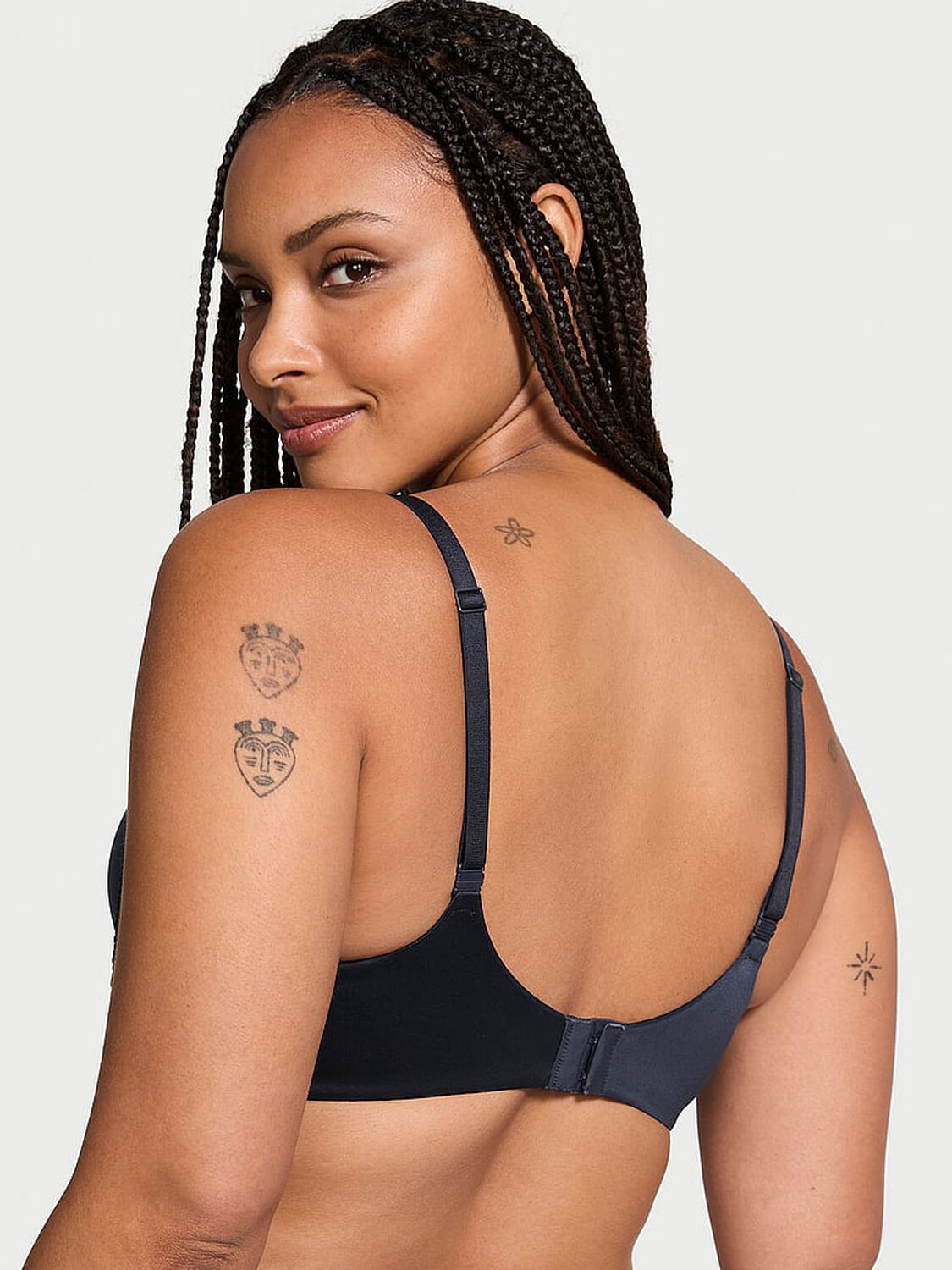 vs Body By Victoria Perfect Shape Push-Up Smooth Bra Noir Navy 2 of 3 