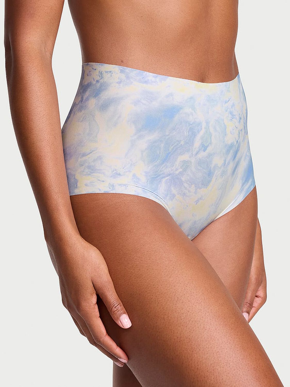 vs No-Show No-Show Modern Brief Panty Barely Blue Marble 1 of 3 