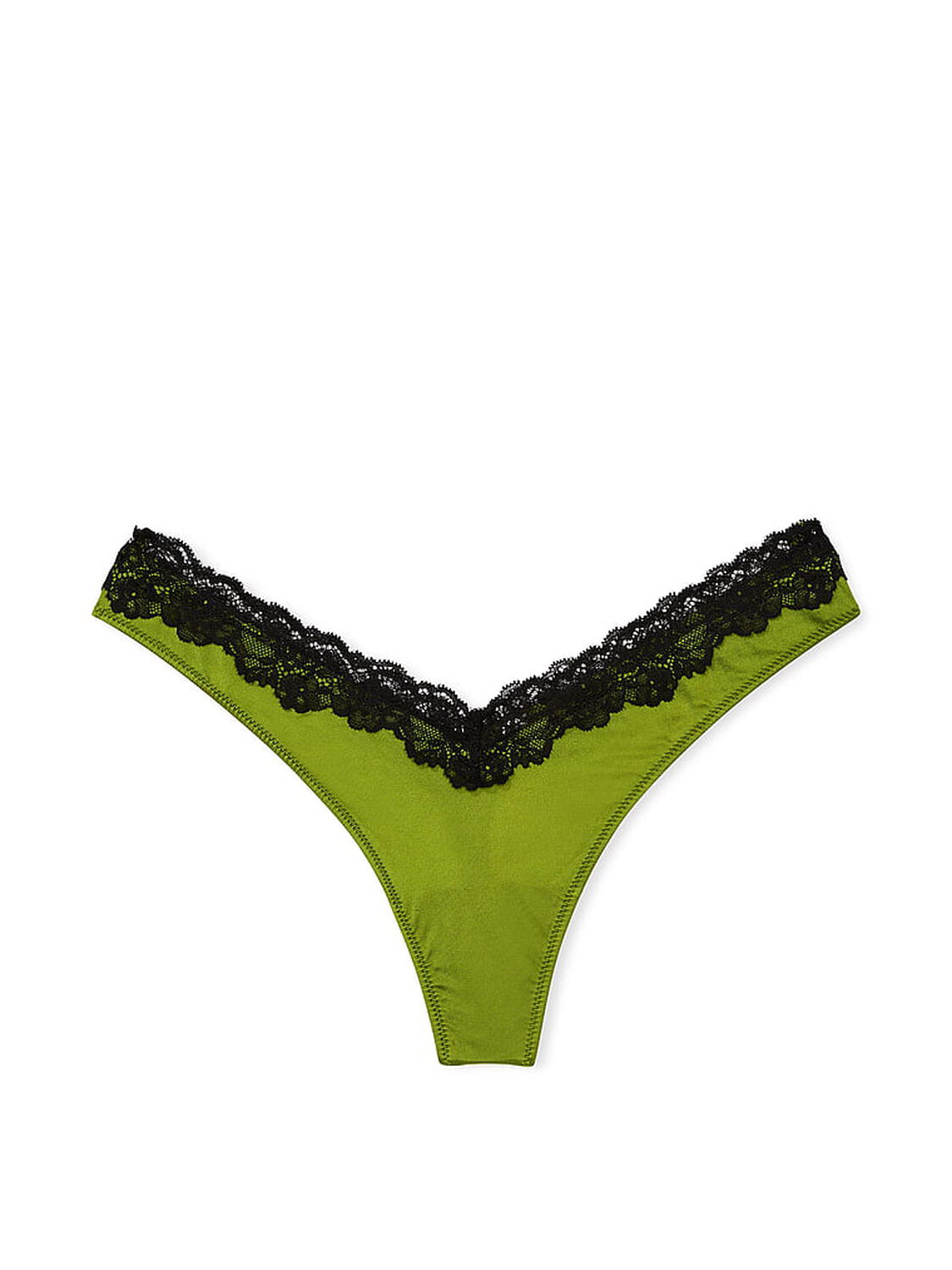 vs Very Sexy Lace-Trim High-Leg Thong Panty Perfect Pear 3 of 4 
