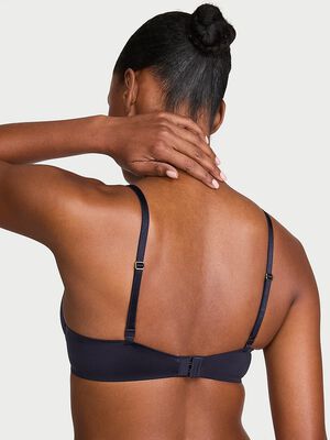 Smooth Lightly Lined Plunge Demi Bra