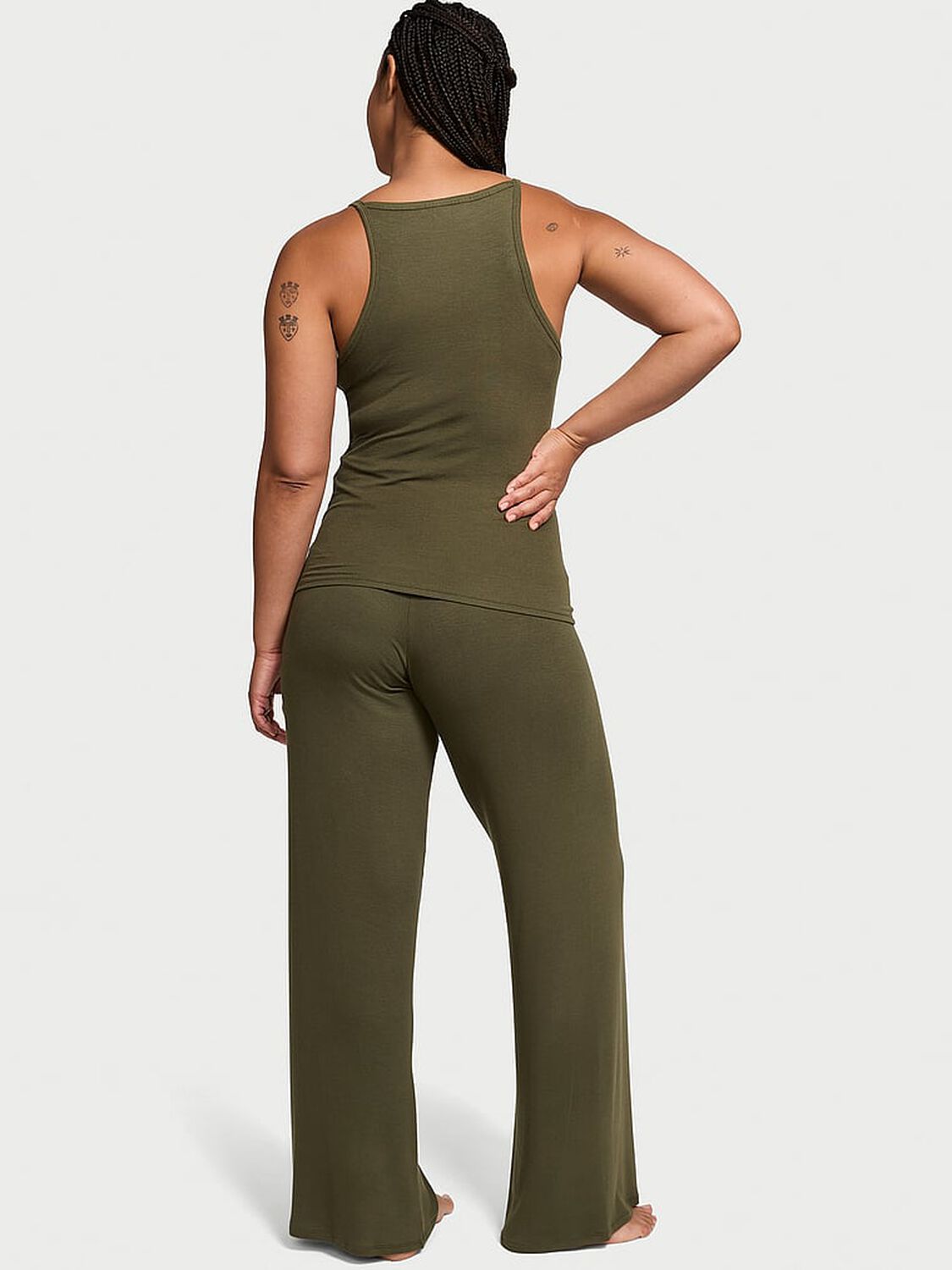 vs Victoria's Secret Ribbed Modal Cami & Pants Set 2 of 4 