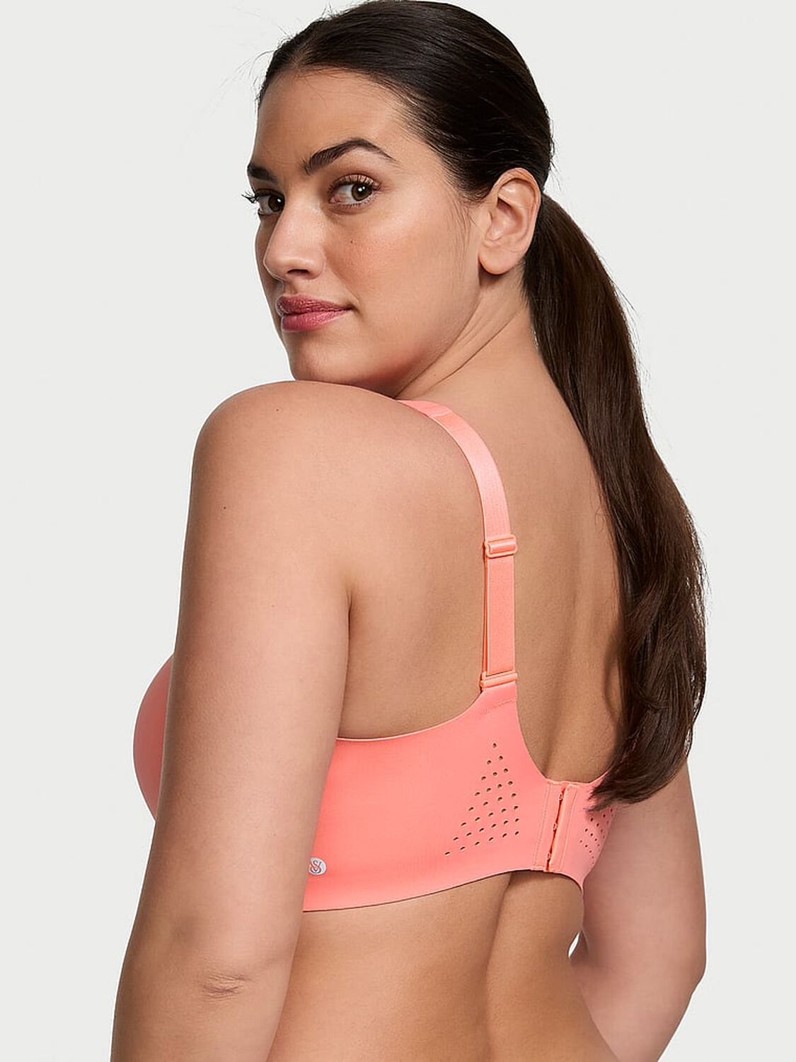 vs Vsx Featherweight Max� Sports Bra Coral Crush 2 of 4 