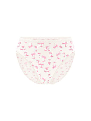 Stretch Cotton High-Leg Brief Panty