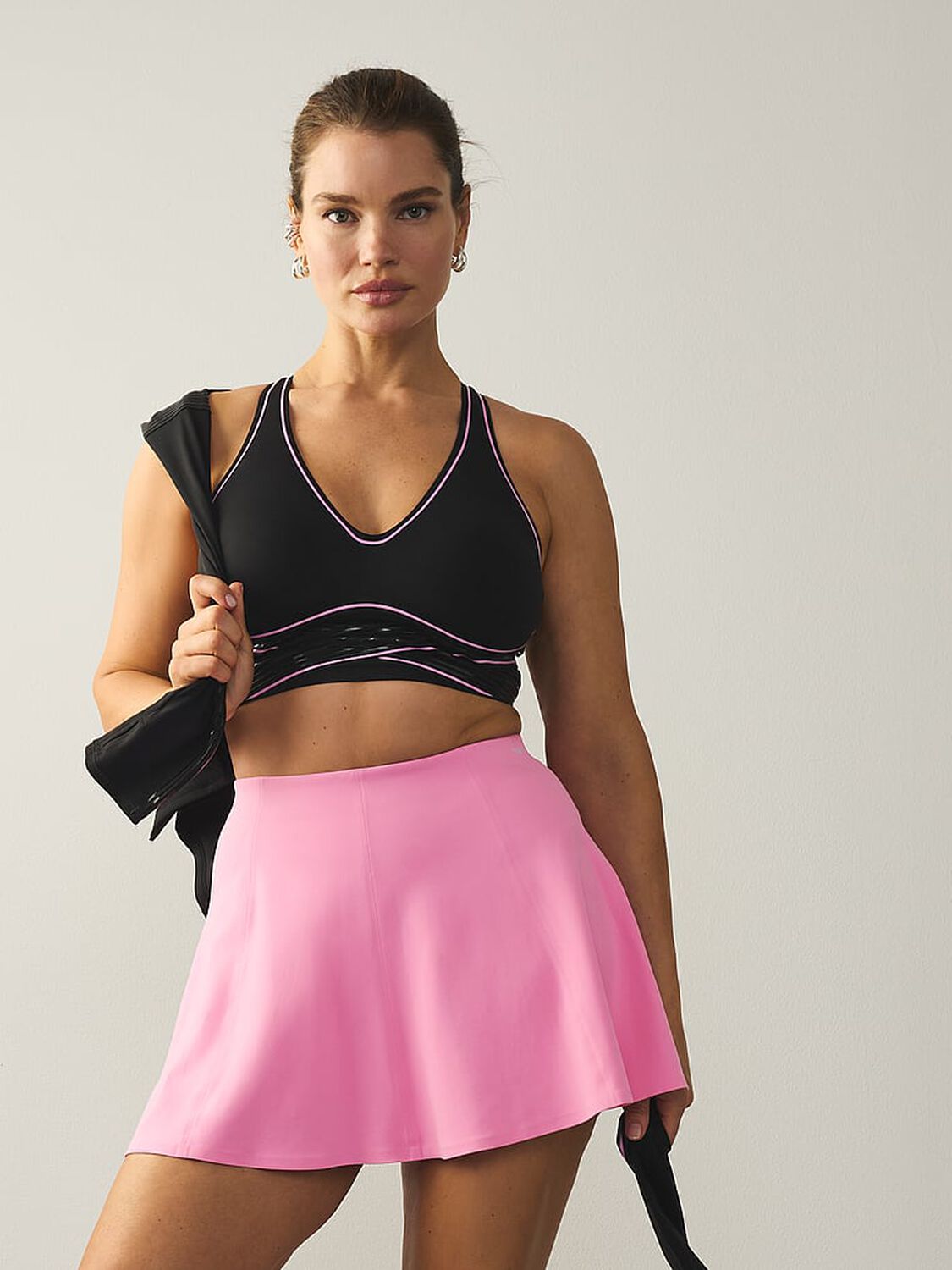 vs Vsx VSX Elevate&trade; Flare Mini Skirt Pink Sugar 4 of 4 