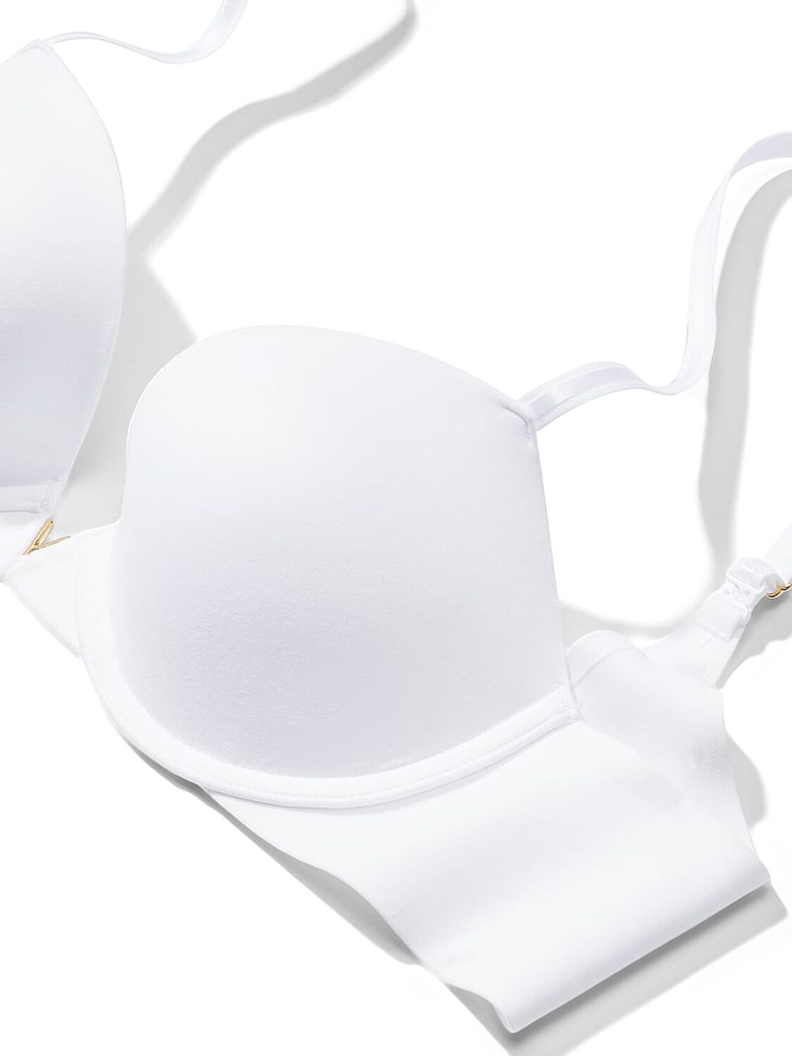 vs Love Cloud Push-Up Plunge Bra White 4 of 4 