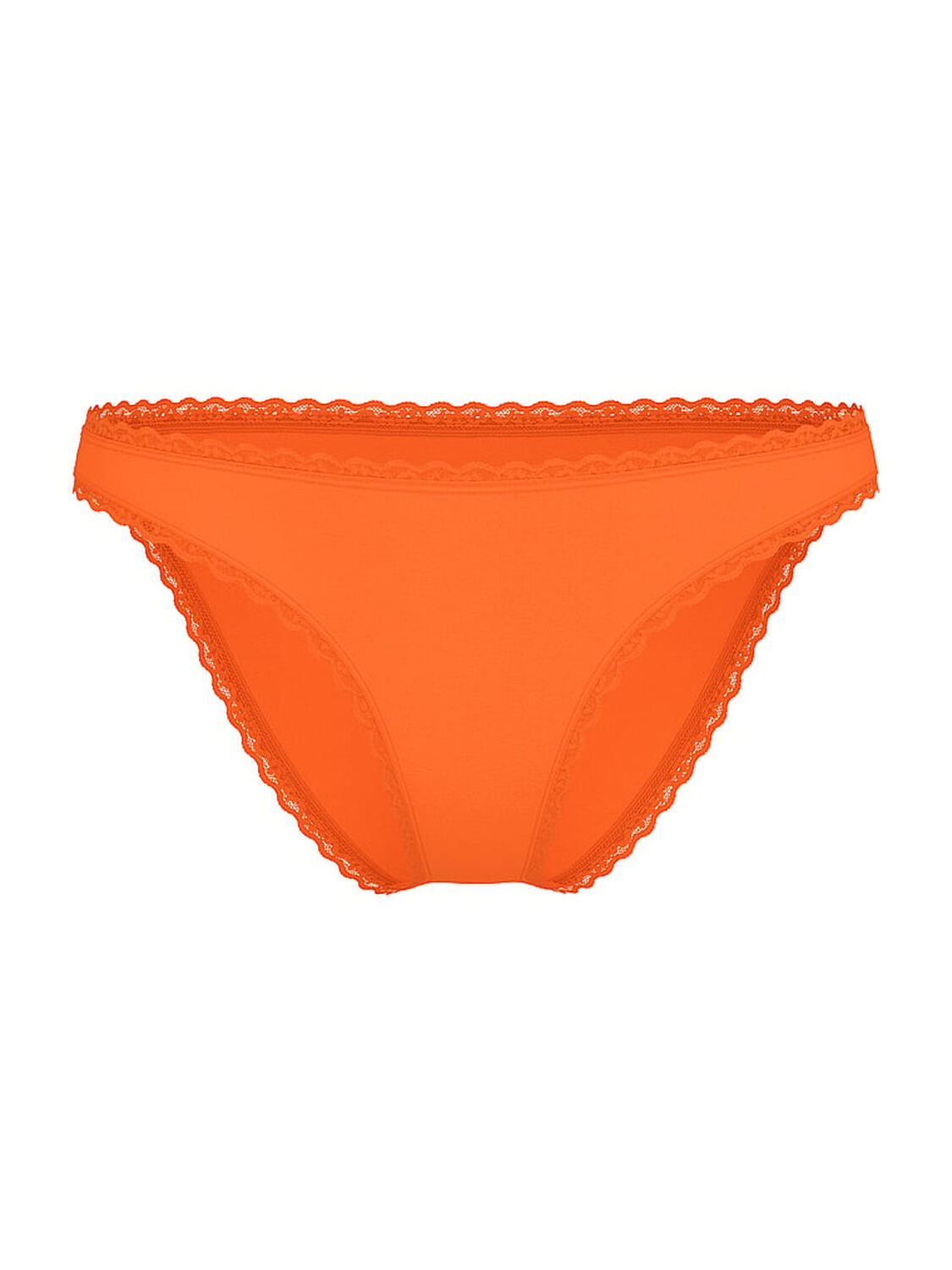 vs The Lacie Lace-Waist Bikini Panty Wild Orange 3 of 3 
