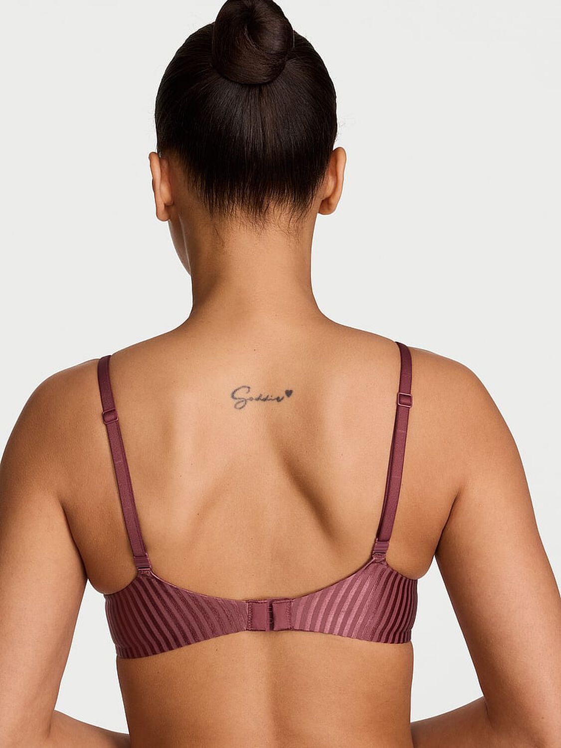 vs Body By Victoria Invisible Lift Unlined Demi Bra Morning Rose 2 of 3 
