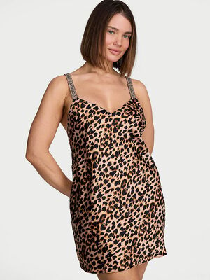 Shine Strap Satin Slip