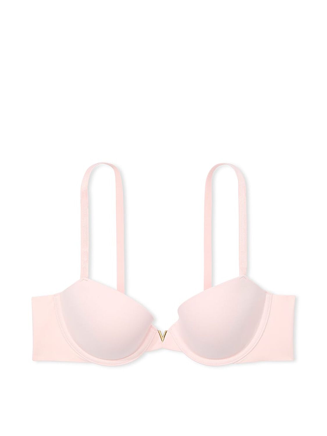 vs Dream Angels Smooth Lightly Lined Demi Bra Purest Pink 3 of 4 
