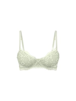 Twinkle Silver Lace Lightly Lined Demi Bra