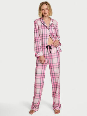 Flannel Long Pajama Set