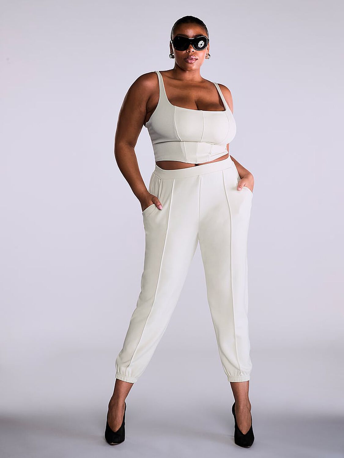 vs Vsx VSX Featherweight Knit Jogger Pant Classic Plaster 4 of 4 