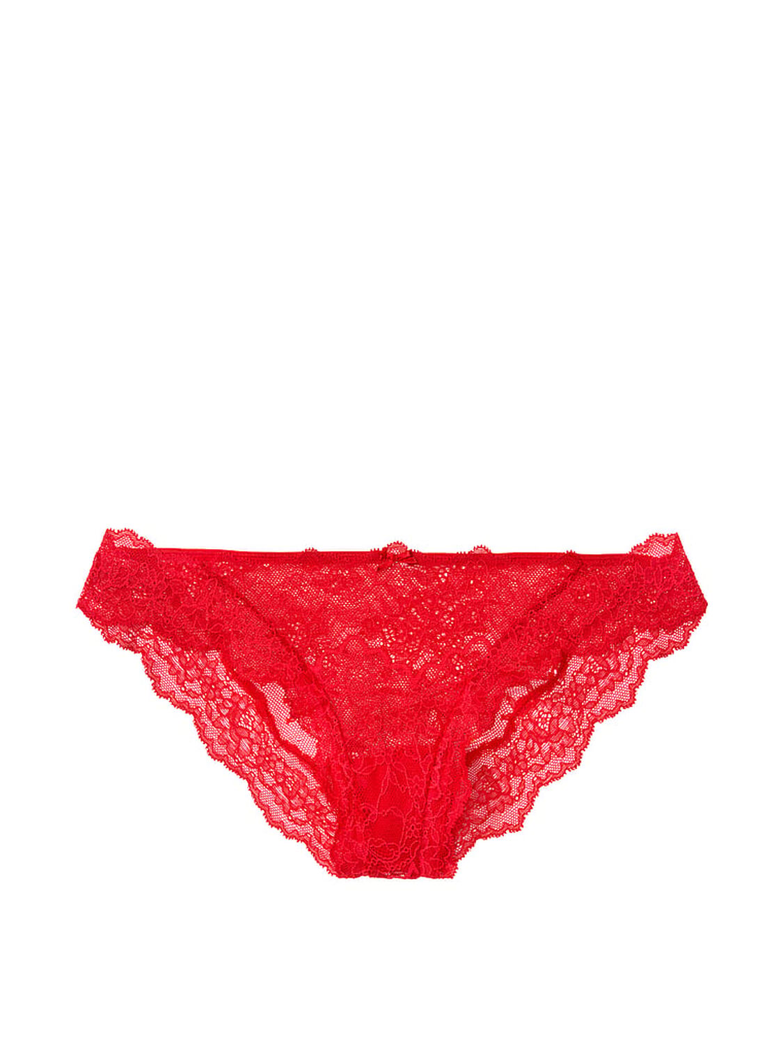 vs Dream Angels Lace Cheekini Panty Lipstick Red 3 of 4 
