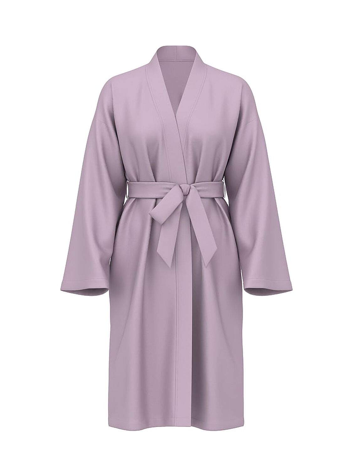 vs Victoria's Secret Satin Midi Robe Deep Hyacinth 1 of 3 