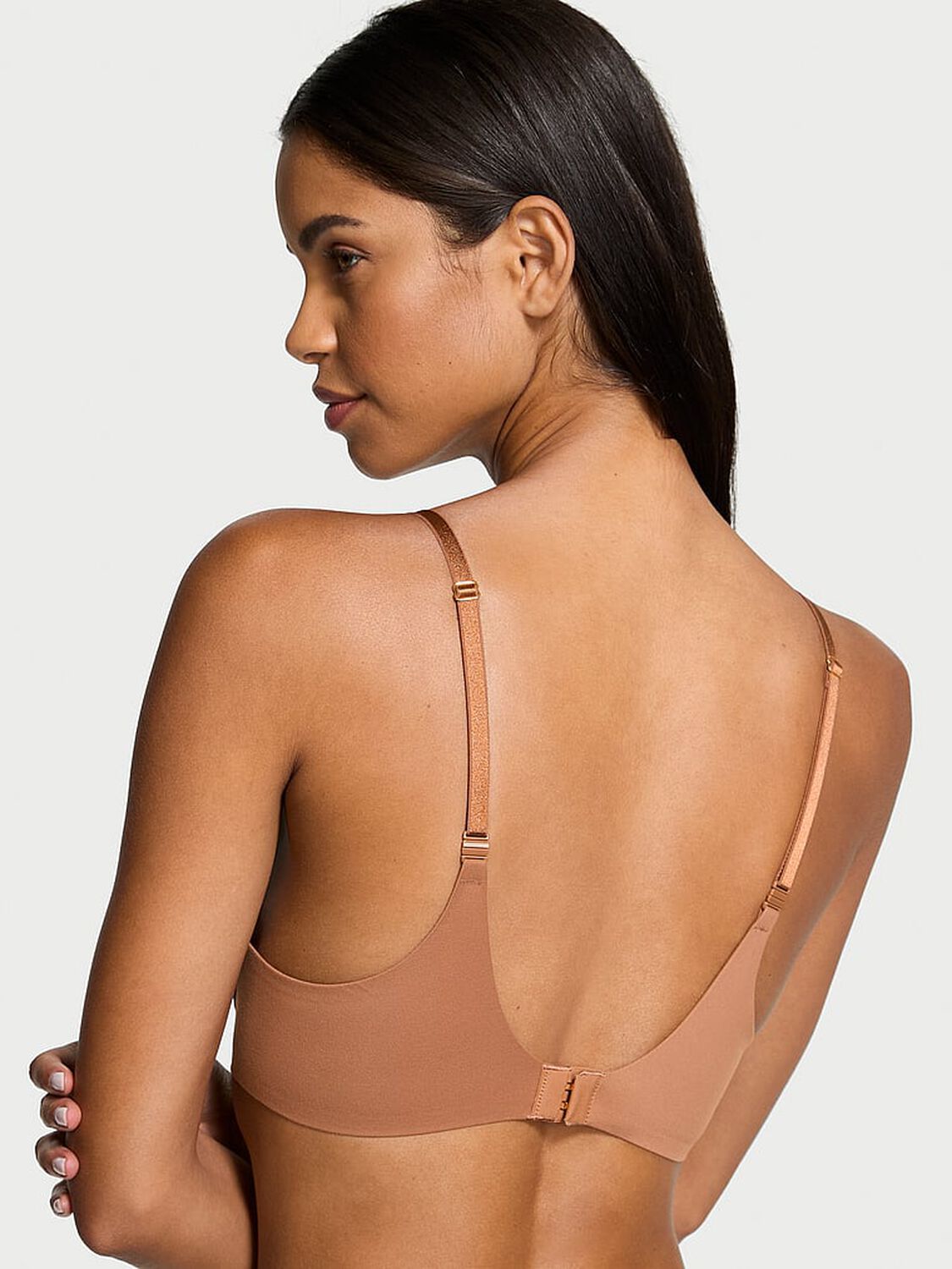 vs Dream Angels Smooth Push-Up Bra Caramel 2 of 3 