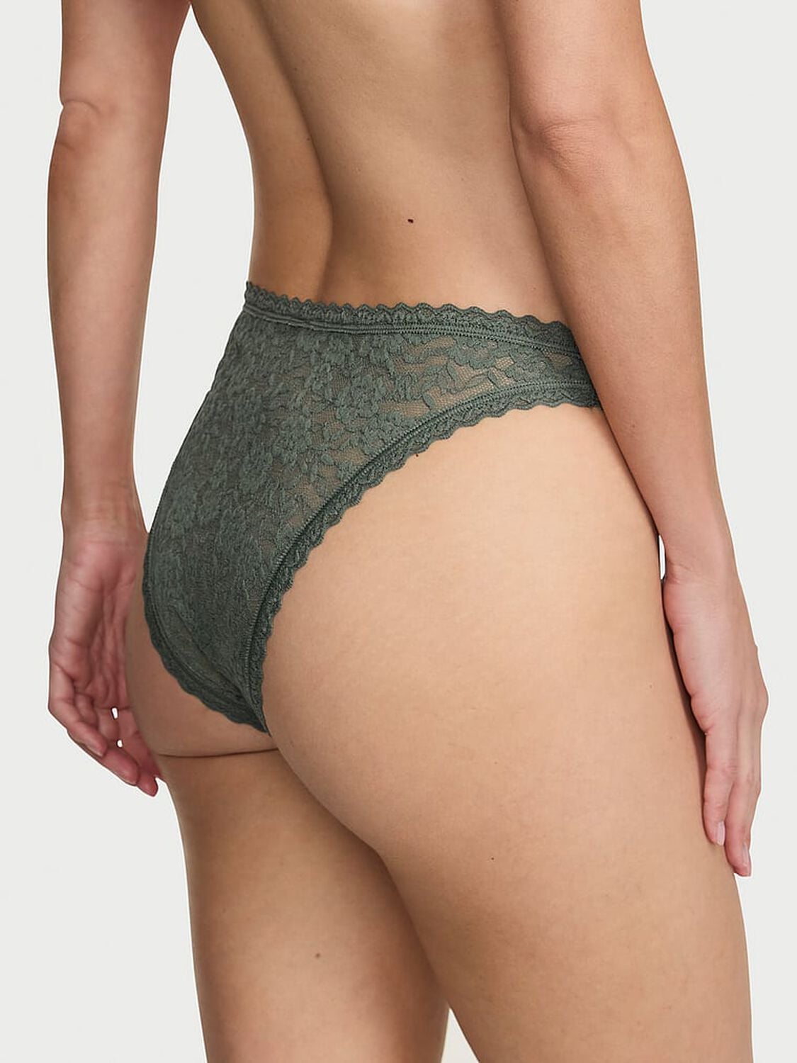 vs The Lacie Lace 90s Brief Panty Faded Sage 2 of 2 