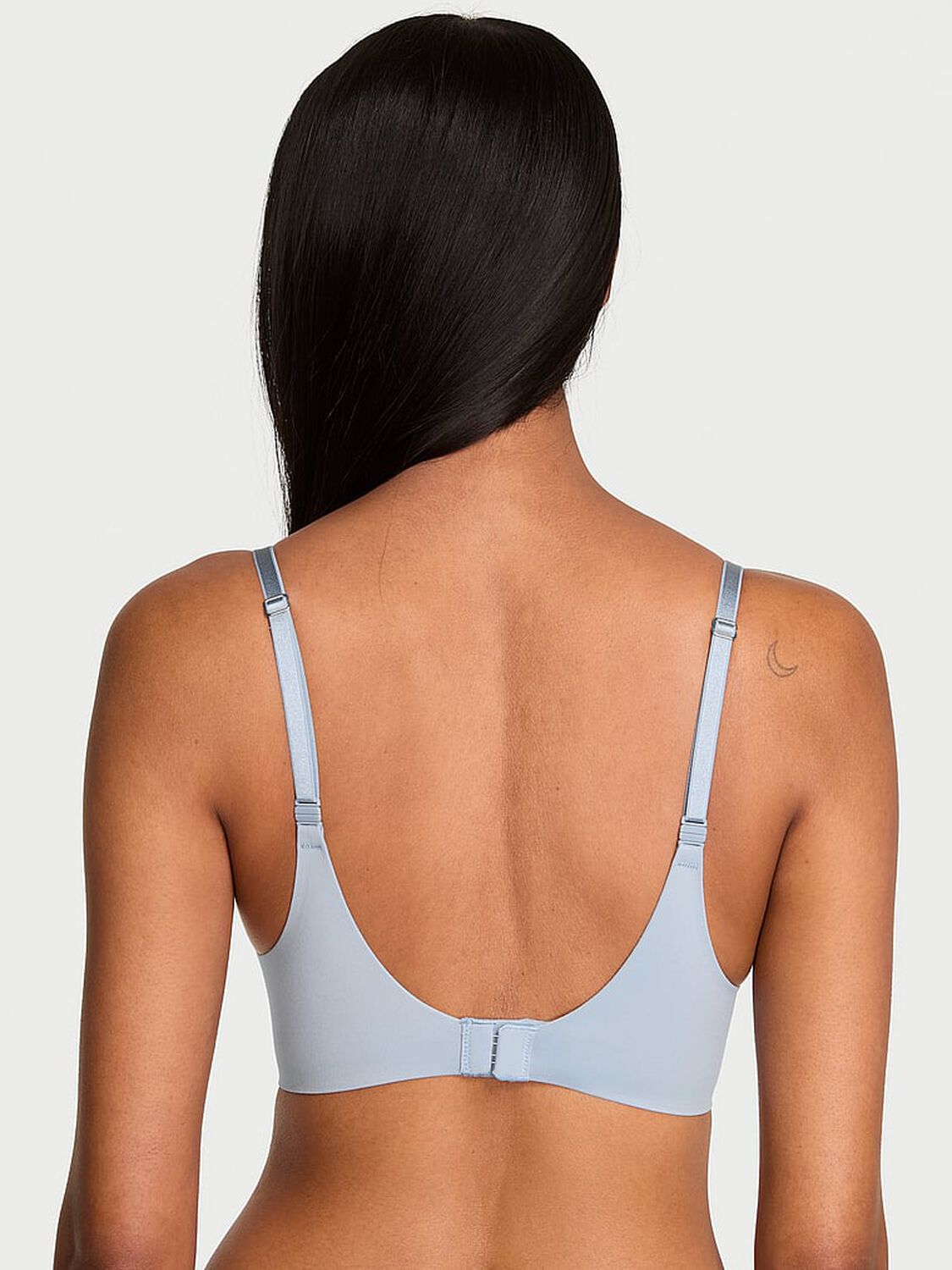 vs Love Cloud Wireless Push-Up Bra Blue Grey 2 of 3 