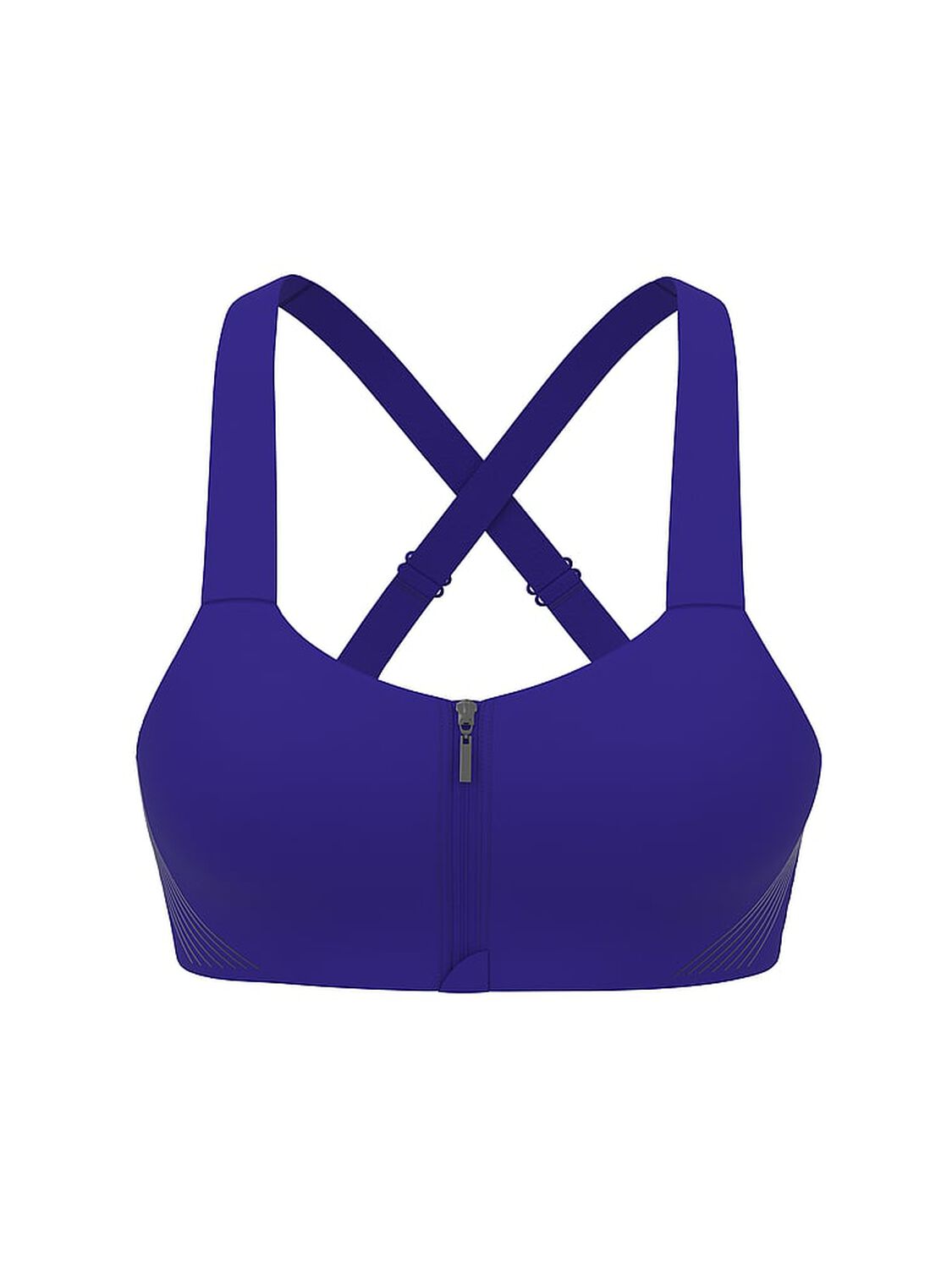 vs Vsx VSX Knockout&trade; Front-Close Sports Bra Brilliant Ink 3 of 4 
