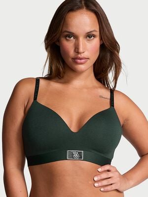 Shine Patch Lightly Lined Wireless Bra