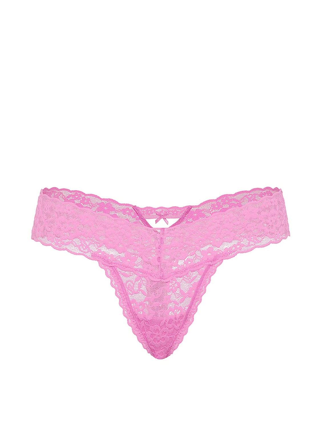 vs The Lacie Lace Keyhole Thong Panty Beach Orchid 3 of 3 