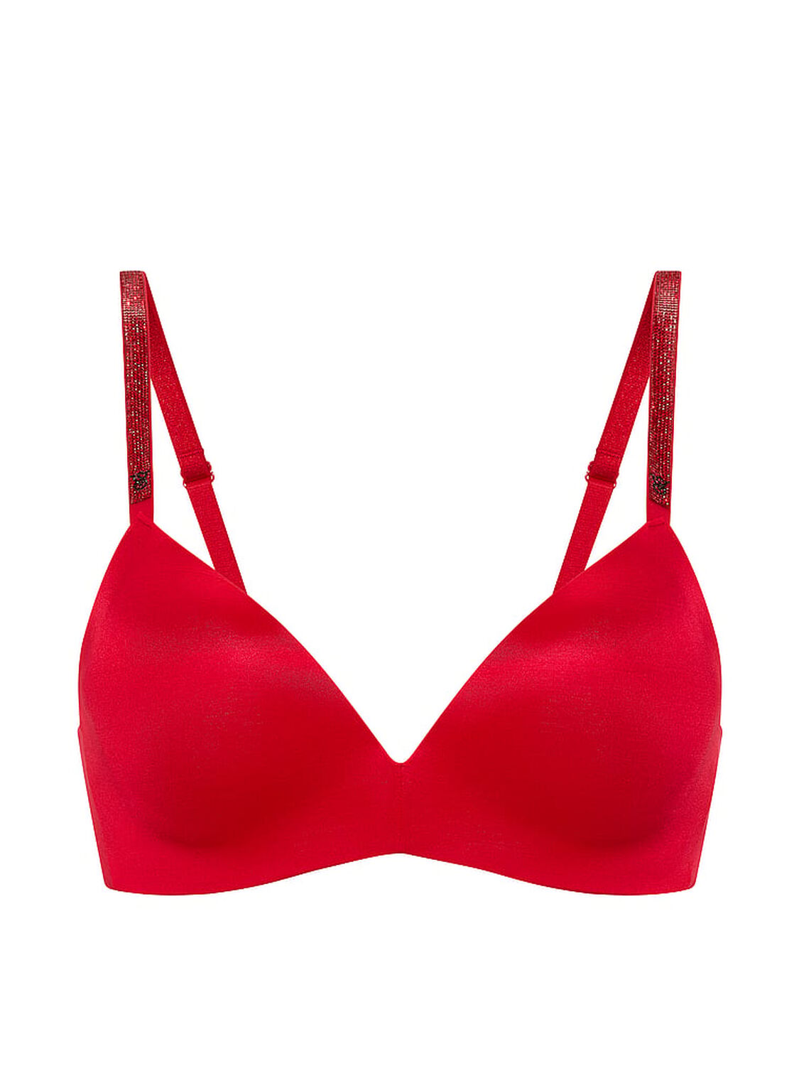 vs Very Sexy So Obsessed Shine Strap Wireless Push-Up Bra Lipstick 3 of 3 