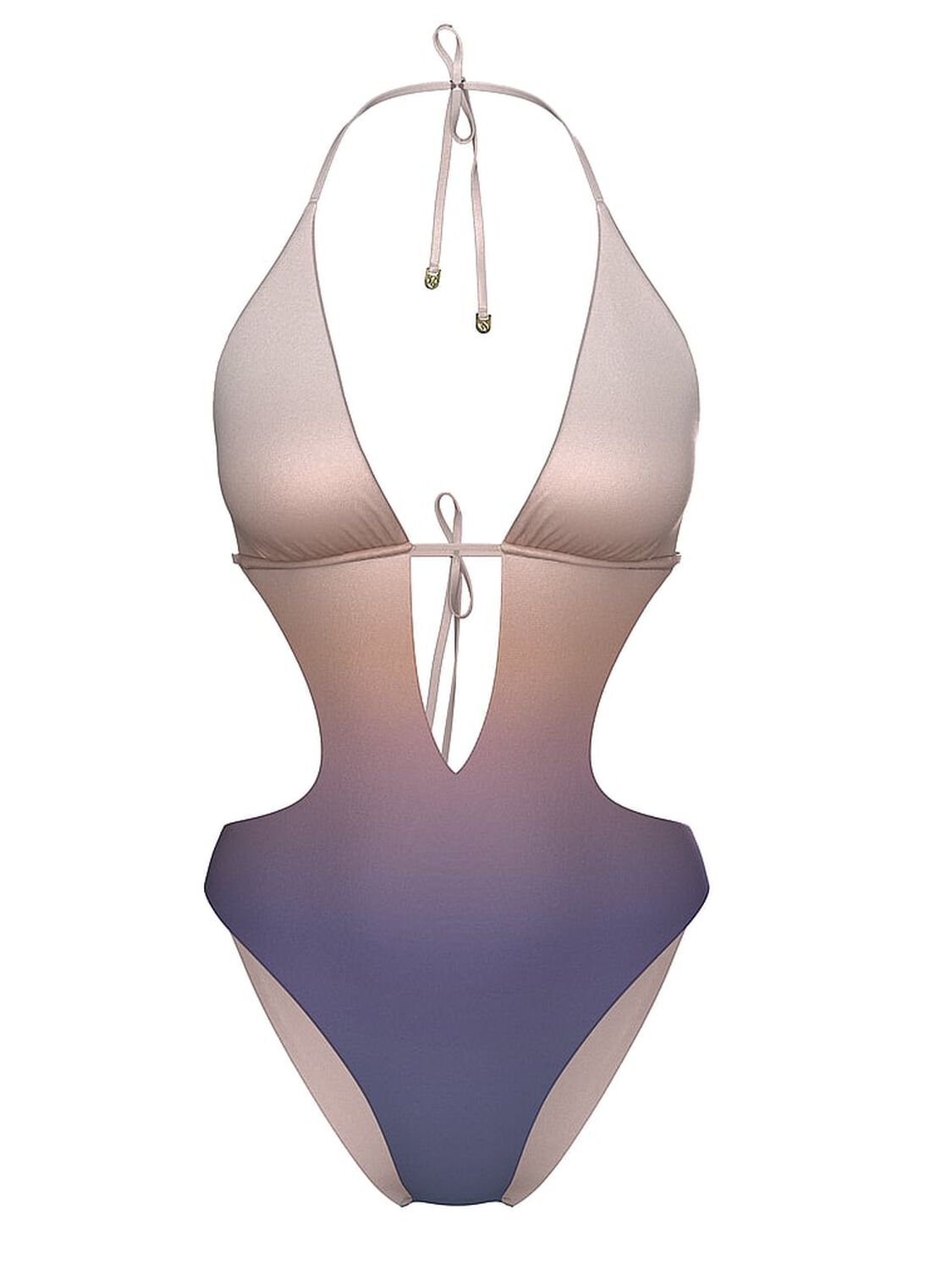 vs Victoria's Secret Swim Archives Sunset Ombr&eacute; Cheeky Monokini One-Piece Swimsuit Sunset Ombre 3 of 3 