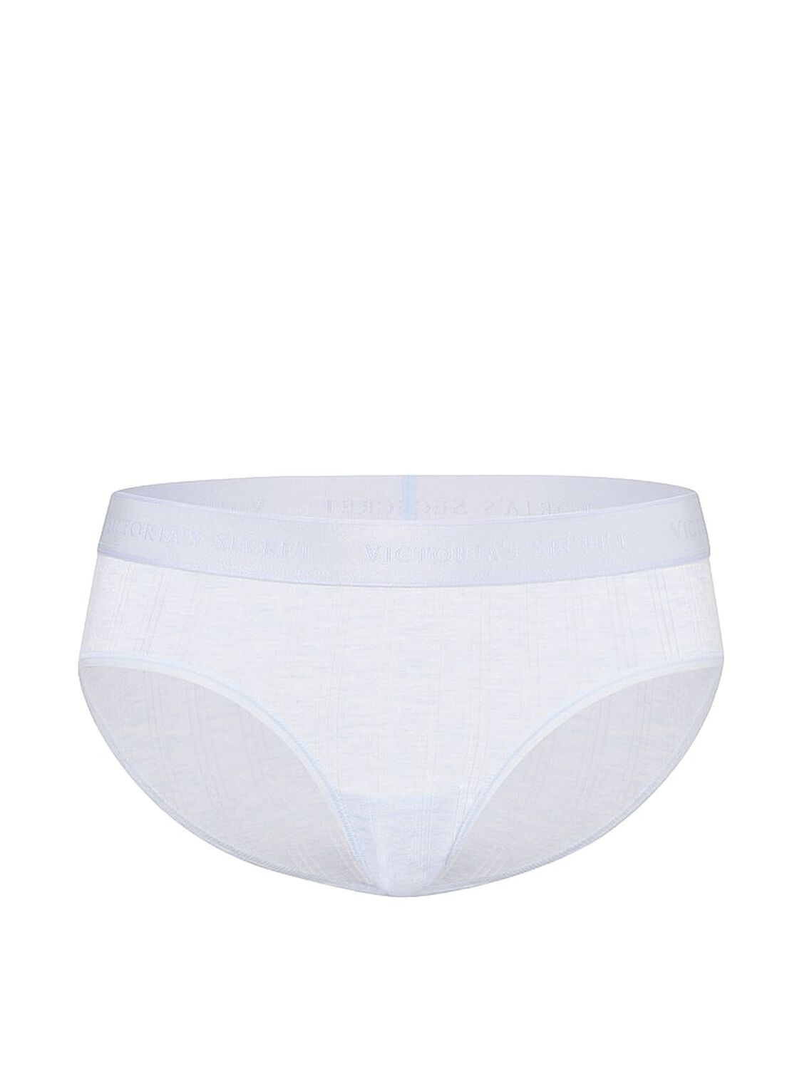 vs Cotton Ultra-Fine Modal Logo Hiphugger Panty Heather Air Blue 3 of 3 