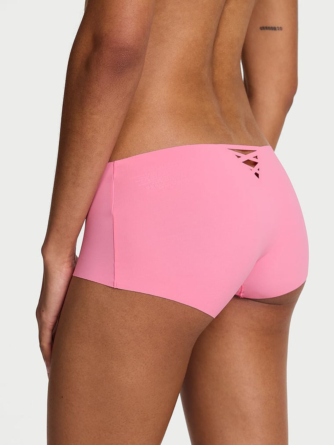 vs No-Show No-Show Strappy Boyshort Panty Sexy Little Pink 2 of 4 