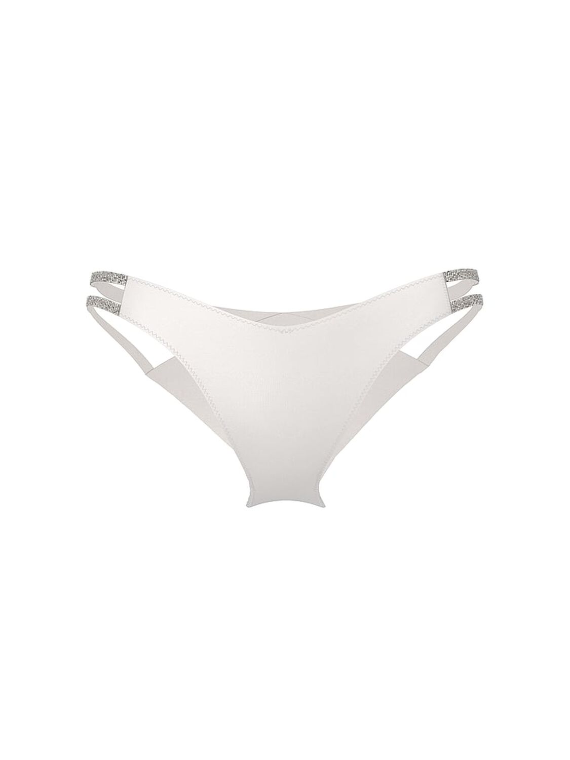 vs Very Sexy Gradient Double Shine Strap Brazilian Panty Coconut White 3 of 4 