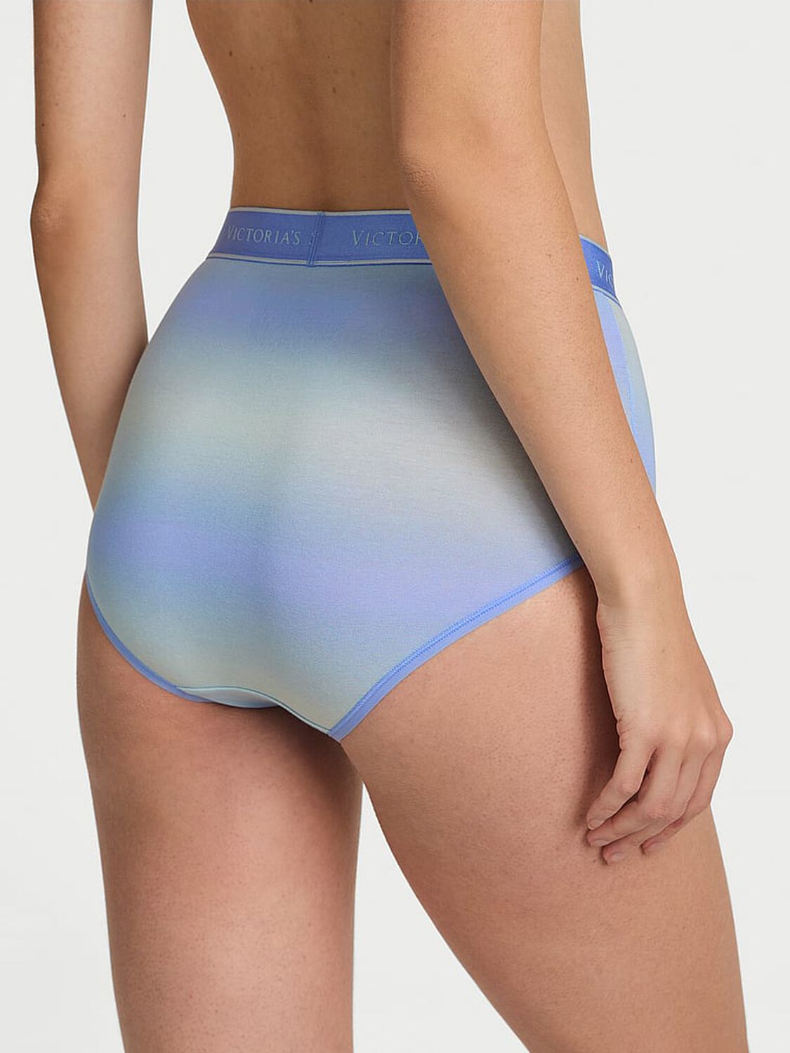 vs Cotton Logo Cotton Modern Brief Panty Blue Ombre 2 of 2 