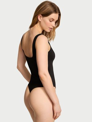 Bodywear by Victoria's Secret with FeatherSoft&trade; Innovation Square-Neck Tank Bodysuit