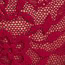 No-Show Lace Thong Panty, Red Lacquer, swatch